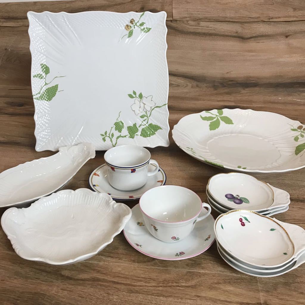 リチャードジノリ ベッキオホワイト プレート 26.5cm ①ジノリ