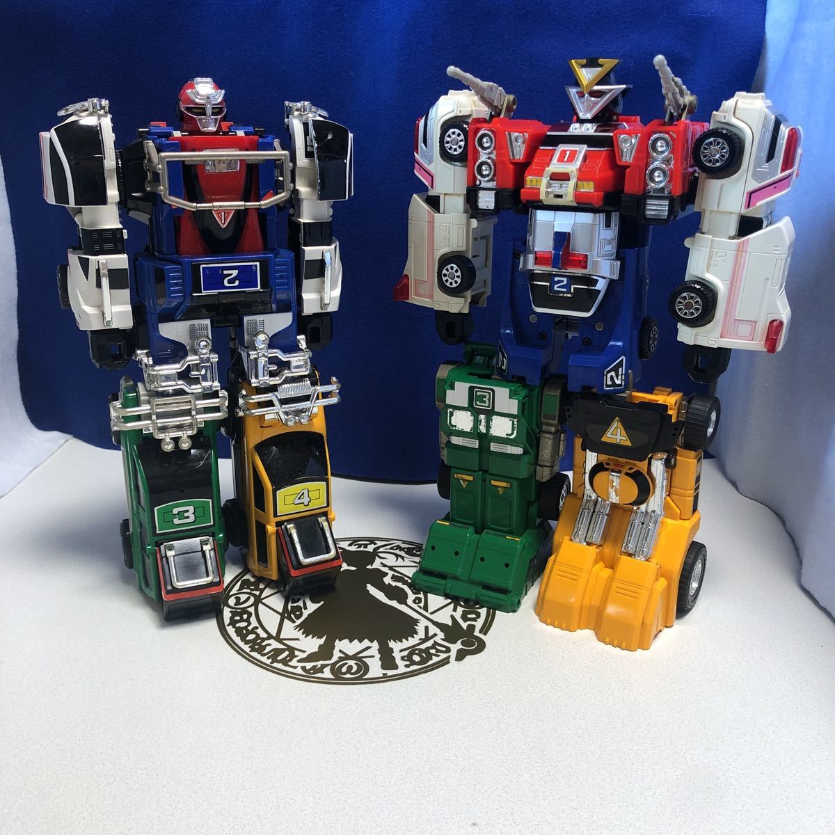 当時物・未使用】激走戦隊カーレンジャー DX VRVロボ