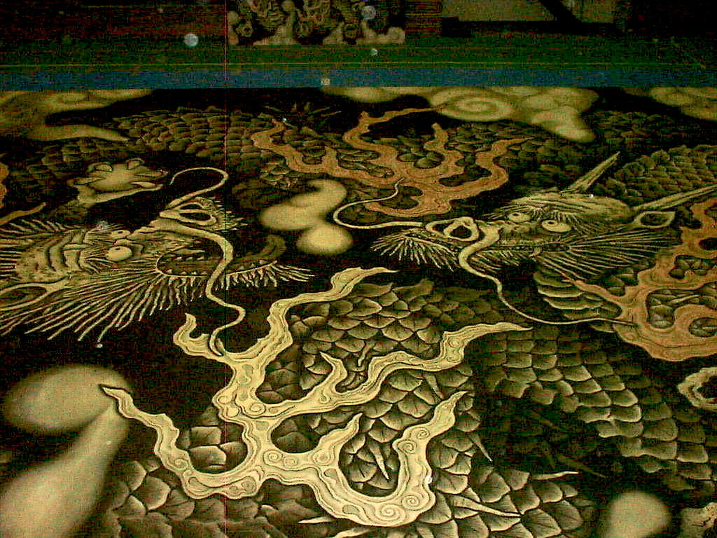 小泉淳作の「双龍図」/Dragonを語る路地ニャン公の尾道ホッと情報国内