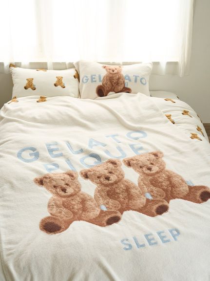 gelato pique Sleep ジャガードマルチカバー＆ピロケースセット Sleep