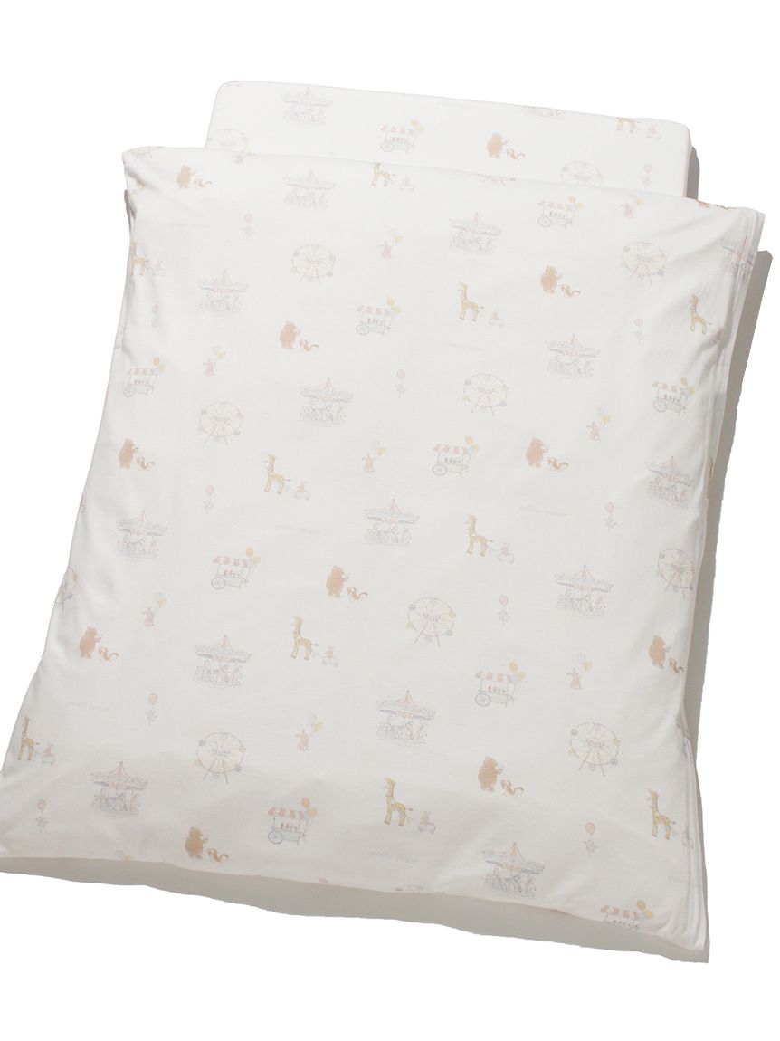 Sleep】【BABY】 アニマル遊園地柄 布団4点セット(寝具セット)｜ルーム