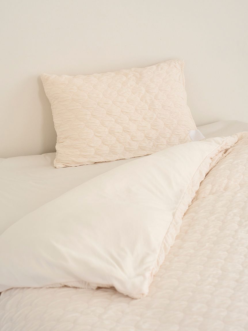 Sleep】くしゅくしゅ 2点セット（ダブル）(寝具セット)｜ルームウェア