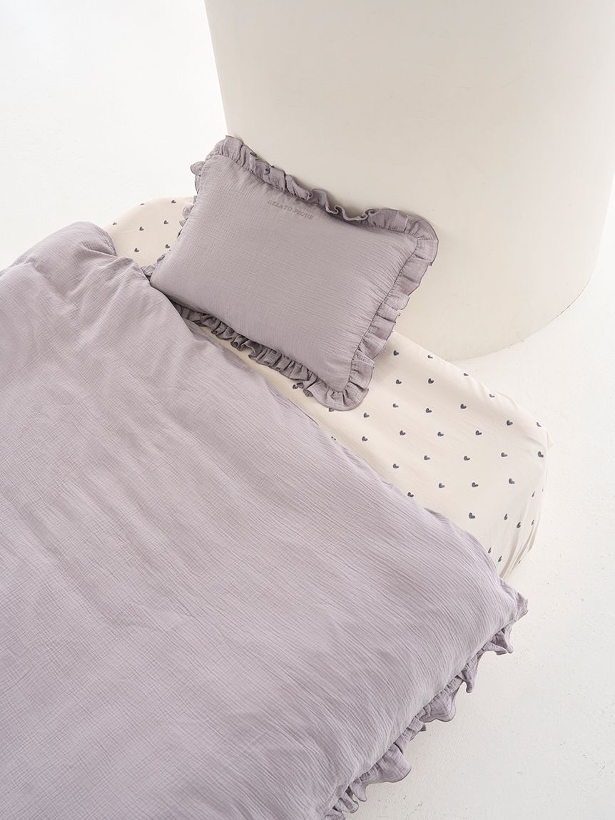 Sleep】ダブルガーゼフリル2点セット（シングル）(寝具セット