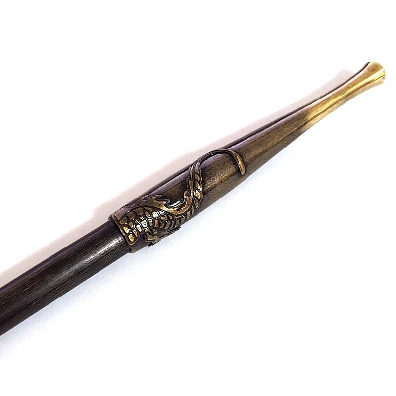 浅草煙管昇り龍古美七寸 喫煙具 きせる TSUGE キセル ドラゴン 竜 天然
