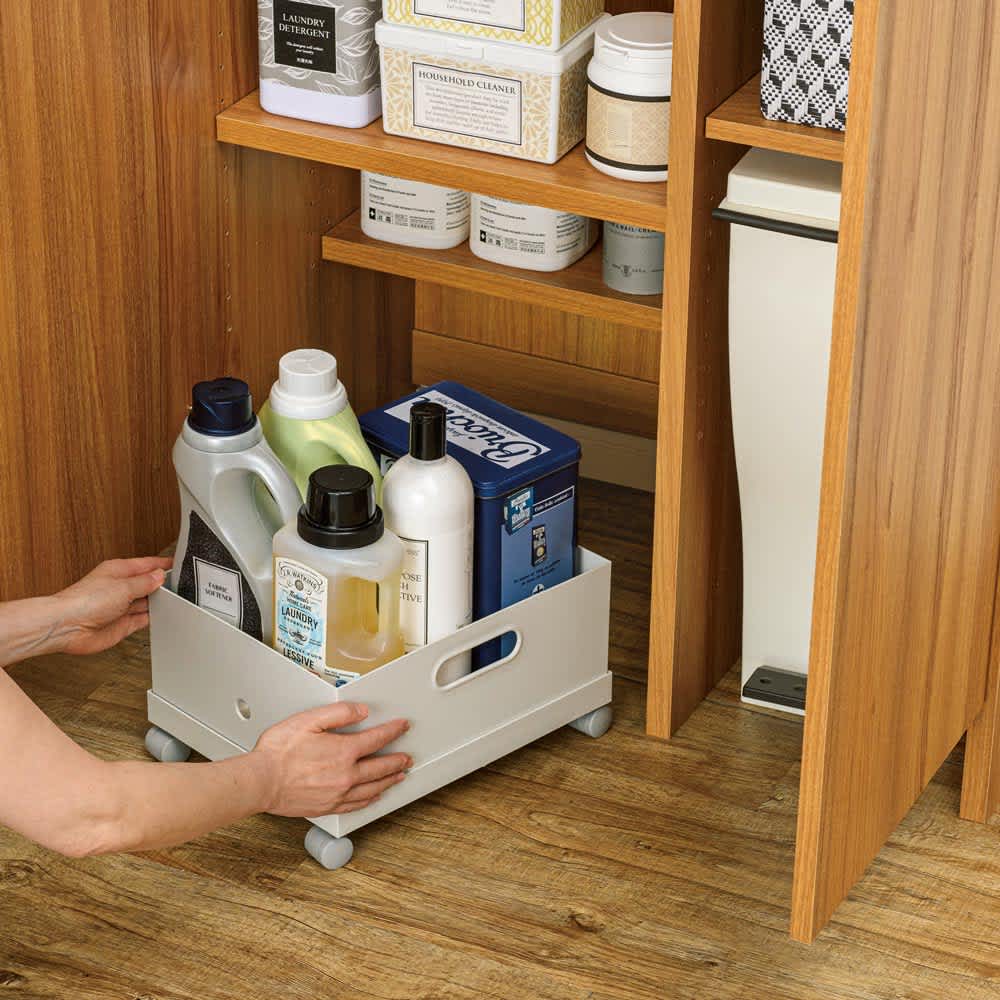 生活用品をひとまとめ！大容量パントリー収納 幅65cmタイプ 通販