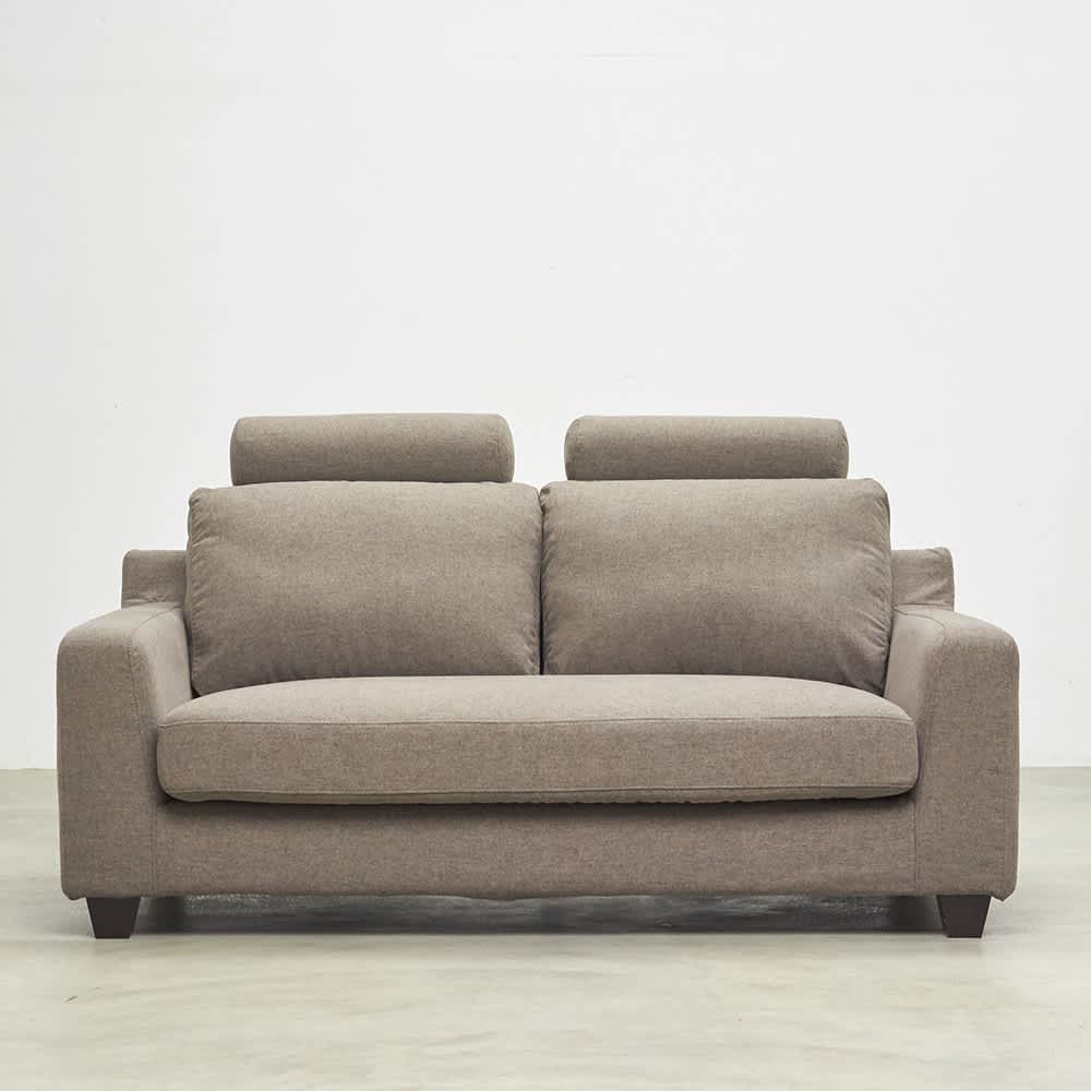 Monista/モニスタ カバーリングフェザーソファ ヘッドレスト付 2人掛け