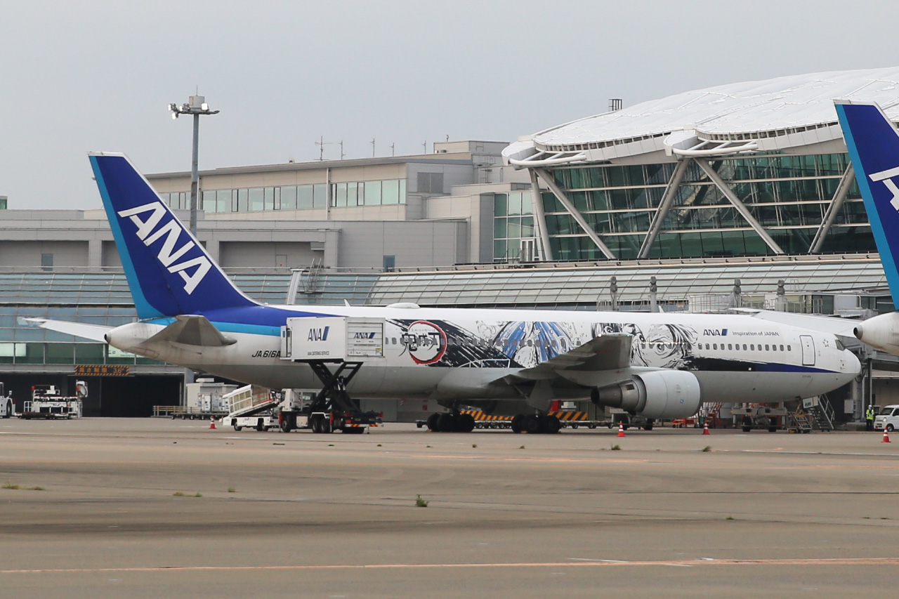 ANA、「鬼滅の刃じぇっと - 壱&弐&参 -」3機が羽田に集結！10月3日から