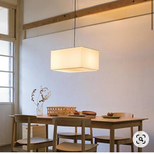 MUJI (無印良品) - ☆新品未使用☆無印良品 ペンダントライト四角Lの