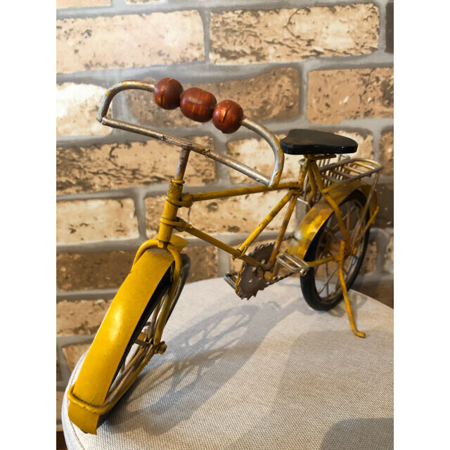 アンティーク風♡レトロなブリキ自転車&バイク インテリア置物の通販