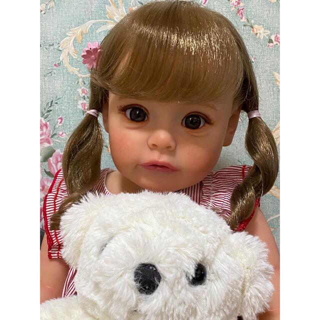 ☆リボーンドール☆女の子人形☆抱き人形☆フルシリコン☆の通販 by