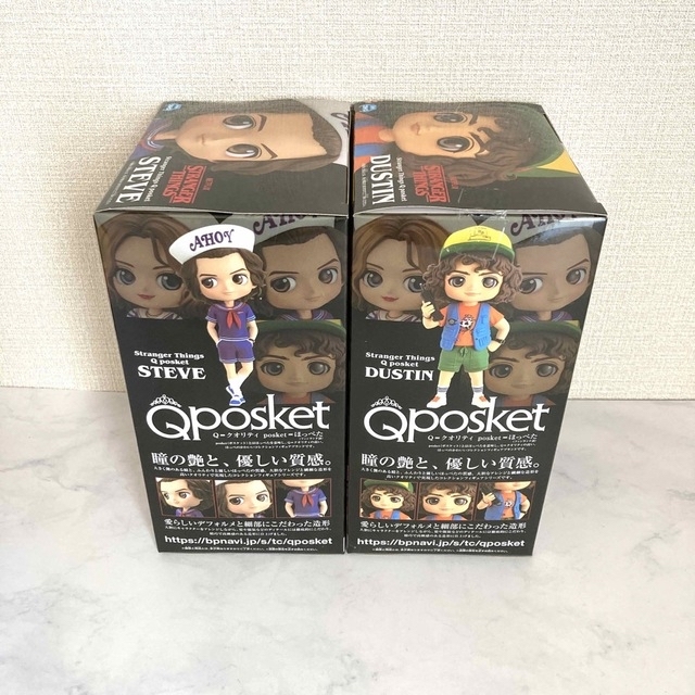 2点セット】Qposket ストレンジャーシングス スティーブ ダスティンの