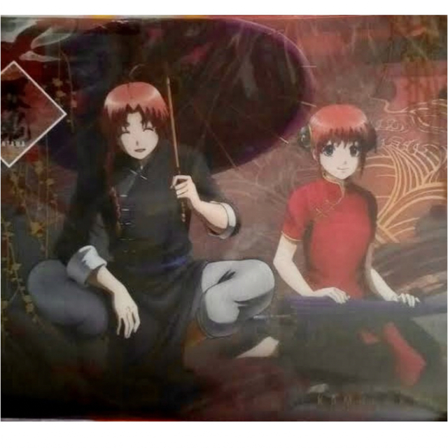 銀魂 後祭り 神楽 神威 特典クリアファイル 銀魂 後祭り 神楽 神威