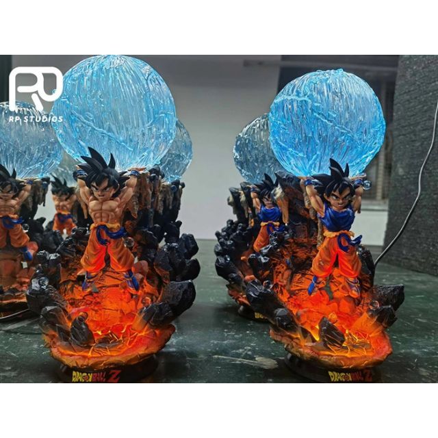 ドラゴンボール 孫悟空 元気玉 フィギュア ガレージキット ワーコレ