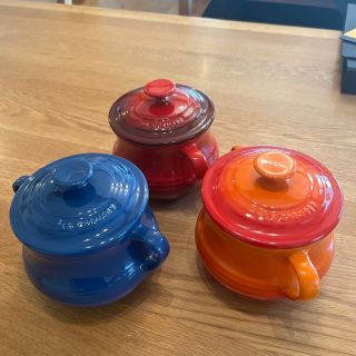 LE CREUSET - ル・クルーゼ スープポット スープボウル 3色の通販 by