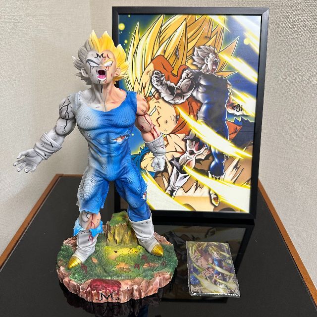 ドラゴンボール 魔人ベジータ 自爆 フィギュア ガレージキット 1/6