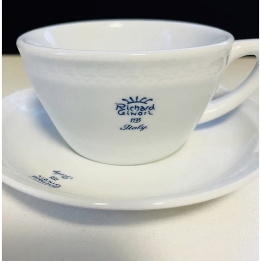 Richard Ginori - リチャードジノリ ボンジョルノ ブルーロゴ 廃盤の
