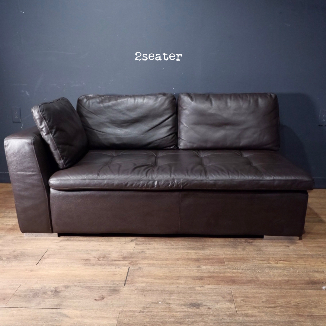 ニトリ - 首都圏送無料〜ニトリ超極上18万本革コーナービッグカウチ