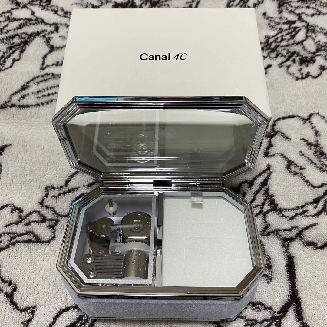 canal4℃ - canal4℃ オルゴール 美女と野獣 ジュエリーケース 小物入れ