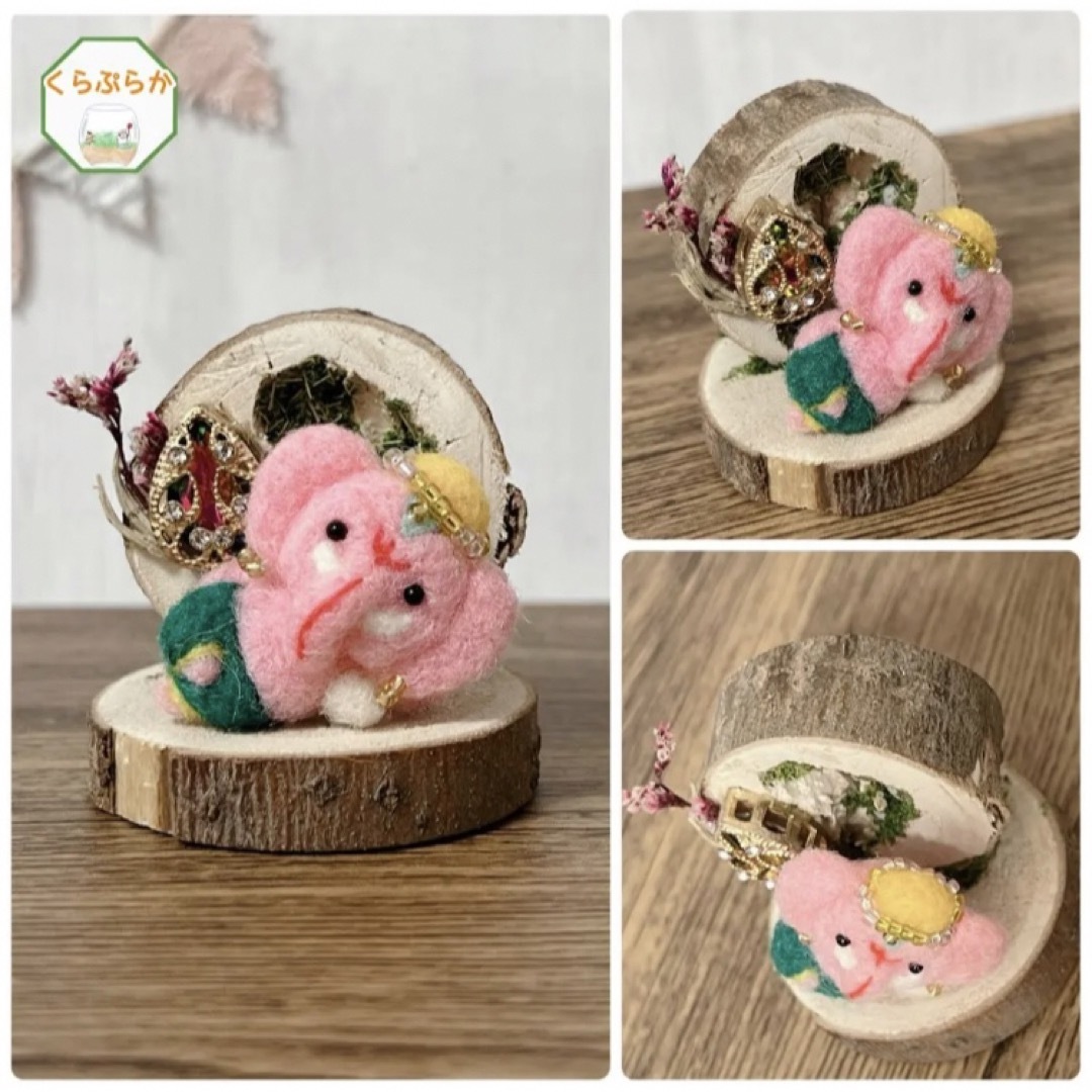 杉丸太輪切り 切り株アレンジ台座 花台 木板 8枚セット ナチュラル DIY