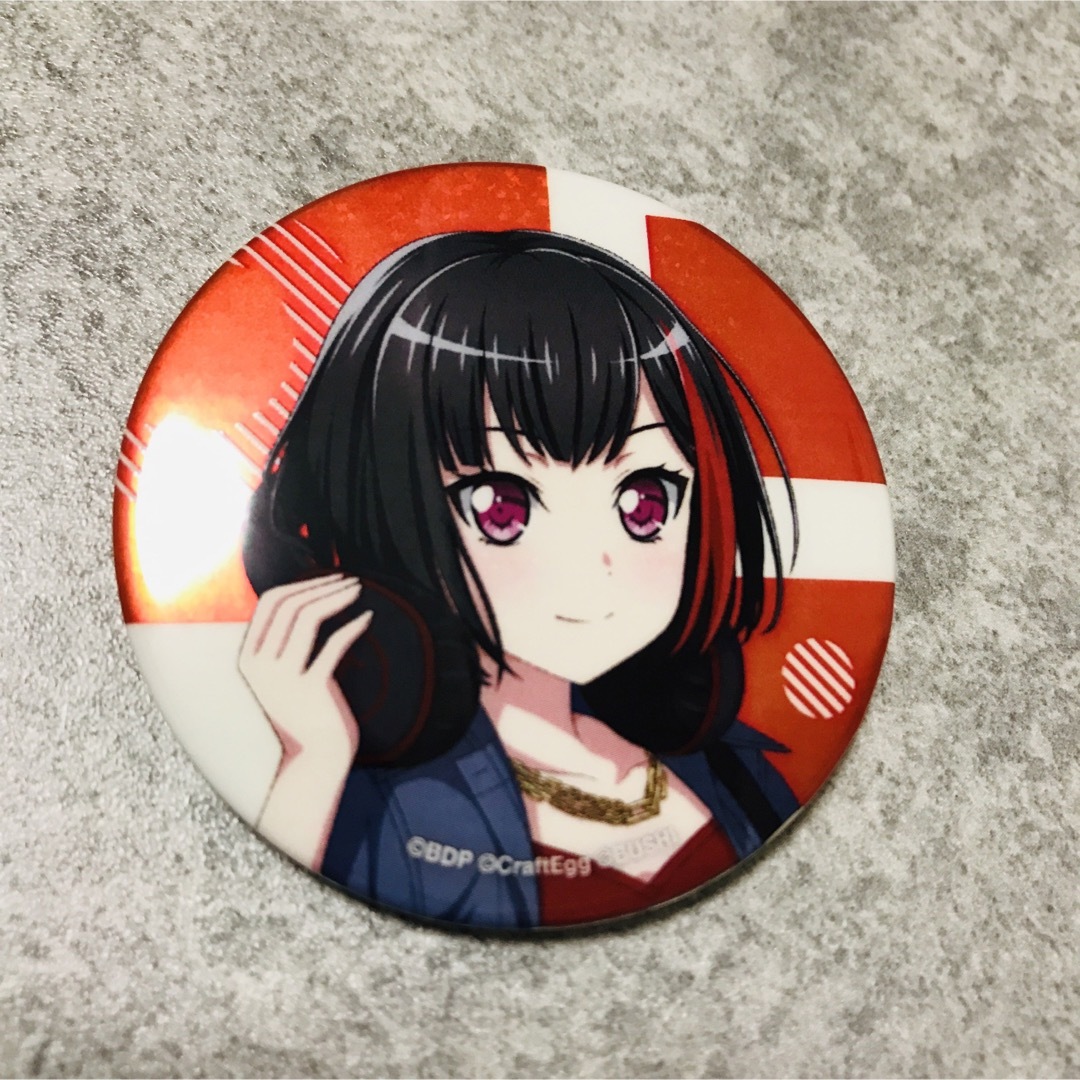 バンドリ ガルパ Afterglow SOL As ever 缶バッジ 美竹蘭 バンドリ 美