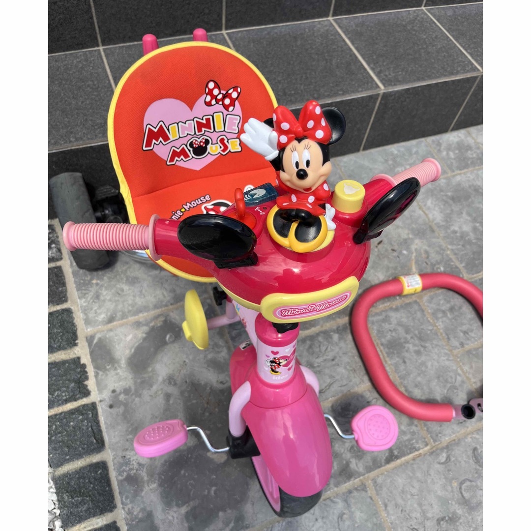 ides - ミニー 三輪車 ウィズユートライク ミニーマウス の通販 by