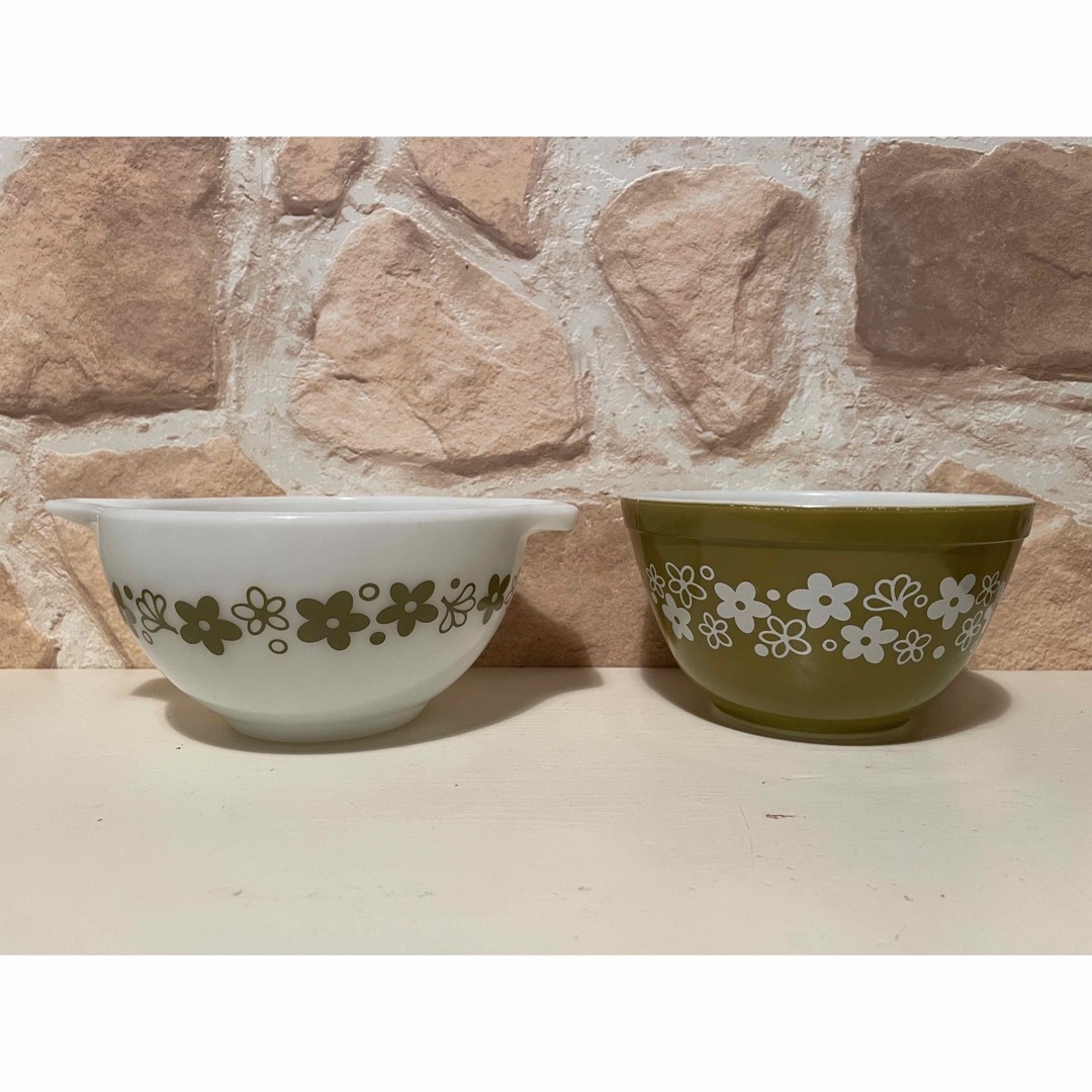 Pyrex - オールドパイレックス デイジーシンデレラボウルS＆ミキシング