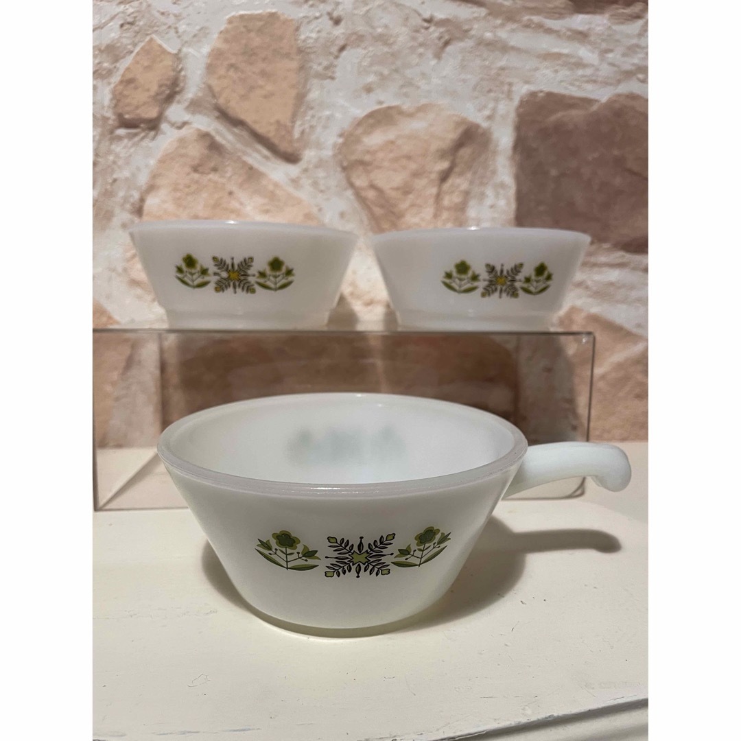 ミント！ファイヤーキング カッパーティントフレンチキャセロール 4点