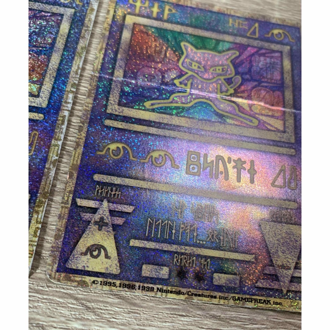 極美品】ルギア爆誕 パンフレット ＋ 古代ミュウ nintedo 表記 古代