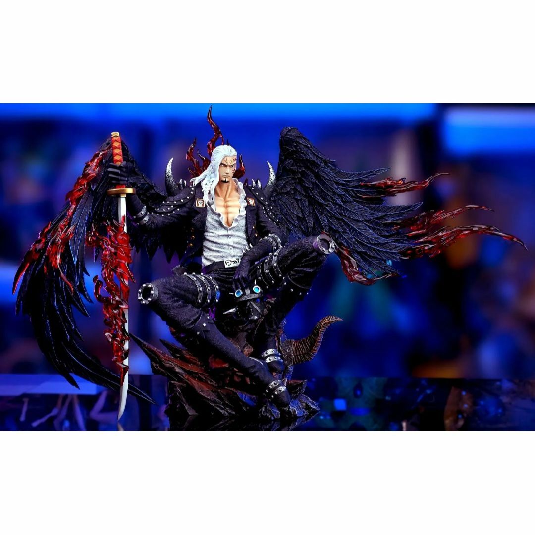 ワンピース 火災のキング アルベル フィギュア ガレージキット 塗装