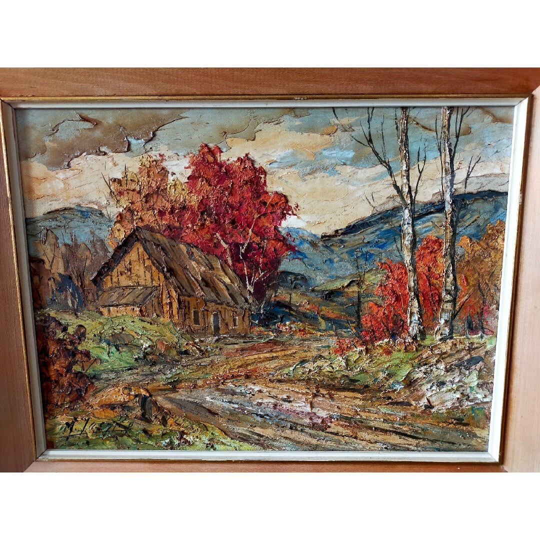 カナダROYAL GALLERY 絵画 油絵 画家肉筆 風景画の通販 by Ava's shop