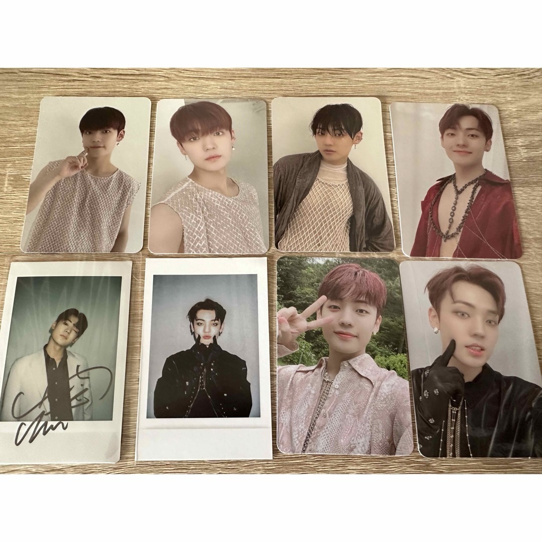 a.c.e chan 直筆 サイン ポラ トレカ エイス チャン カンユチャンの