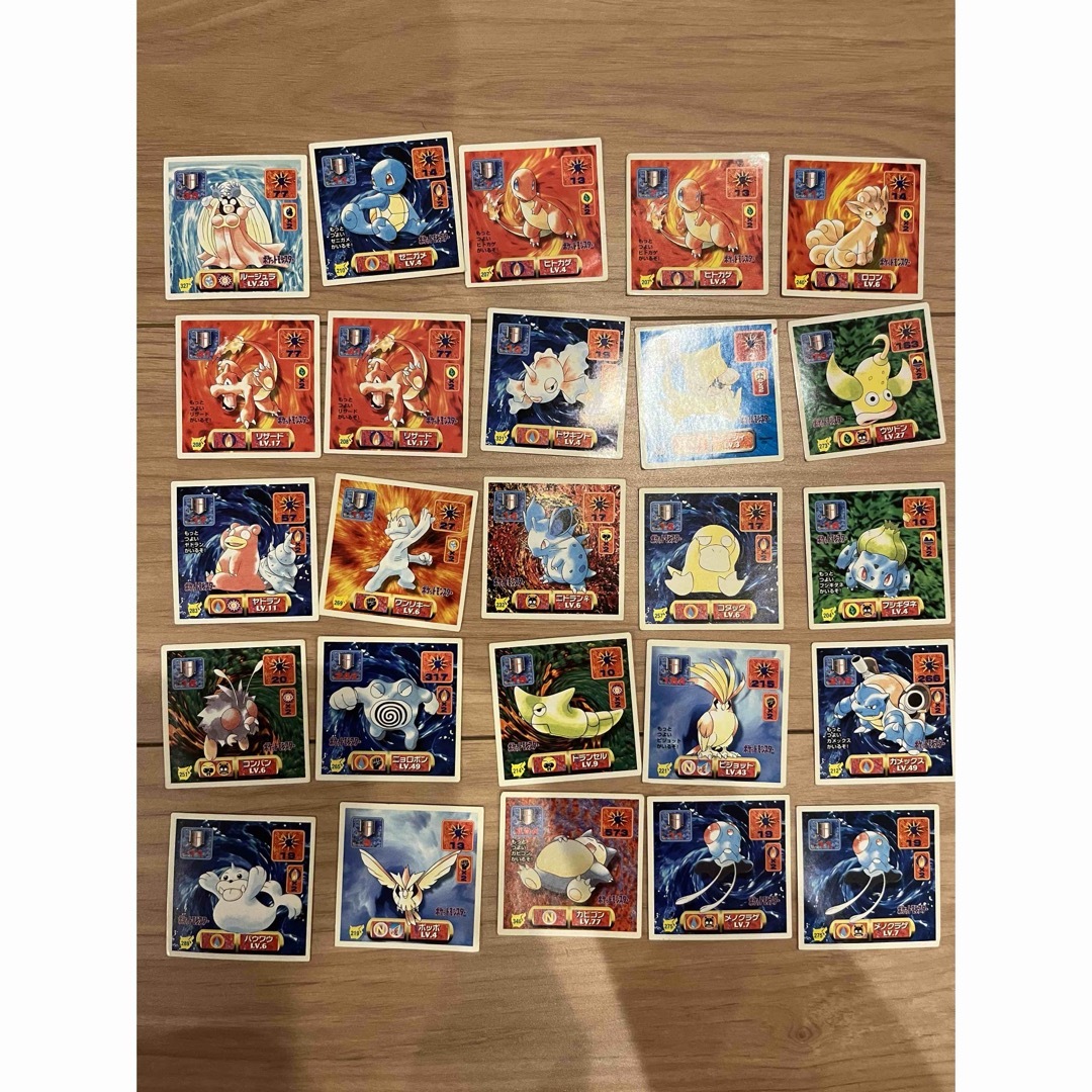 アマダ】ポケモンシール列伝(初代) 179枚の通販 by だっくそん's shop
