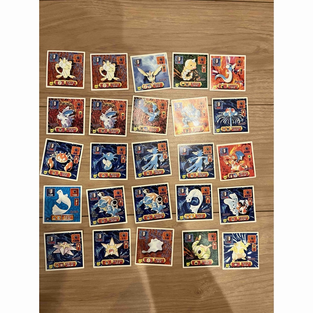 アマダ】ポケモンシール列伝(初代) 179枚の通販 by だっくそん's shop