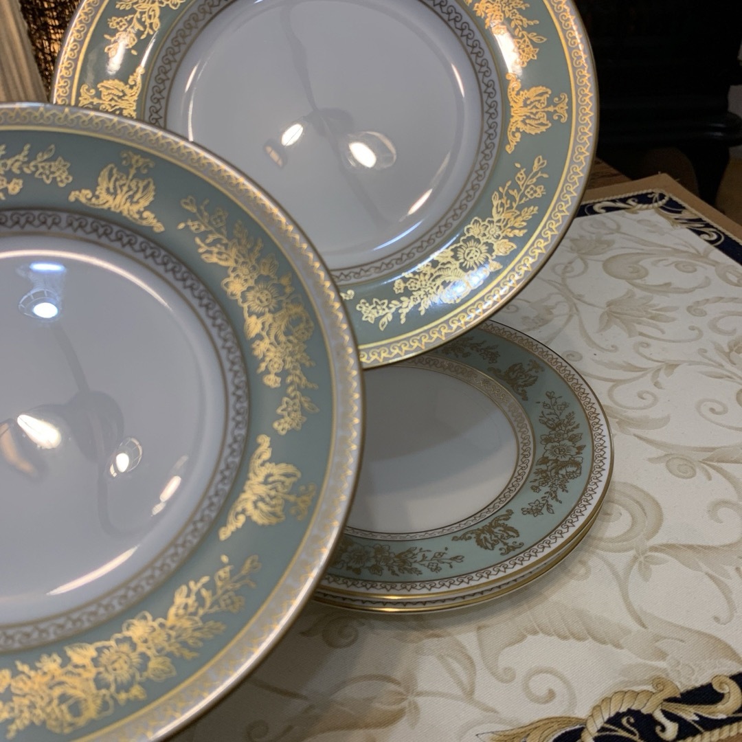 WEDGWOOD - 未使用ウェッジウッド コロンビア セージグリーン 15.5cm