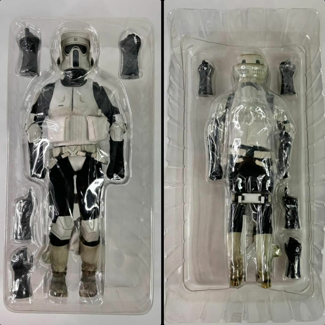 Hot Toys - SIDESHOW 1/6 スターウォーズ スピーダーバイク&スカウト