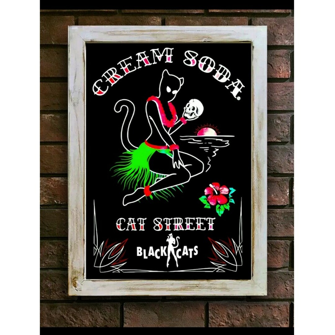 ブラックキャッツ / ミラクルウーマン【A4サイズフレーム付き2点