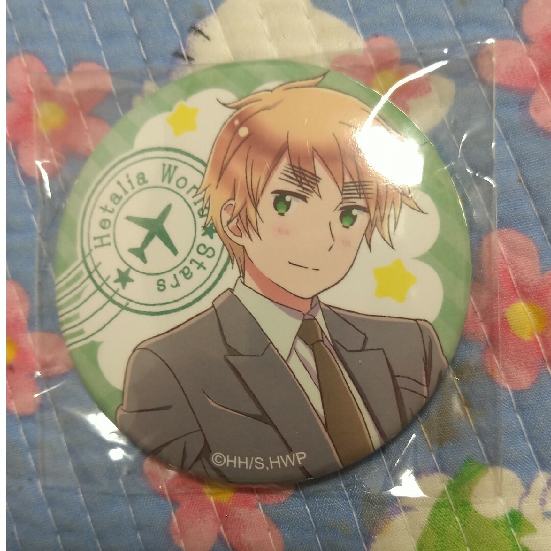 ヘタリア World☆Stars イギリス 缶バッジの通販 by ゆき時計❄️｜ラクマ