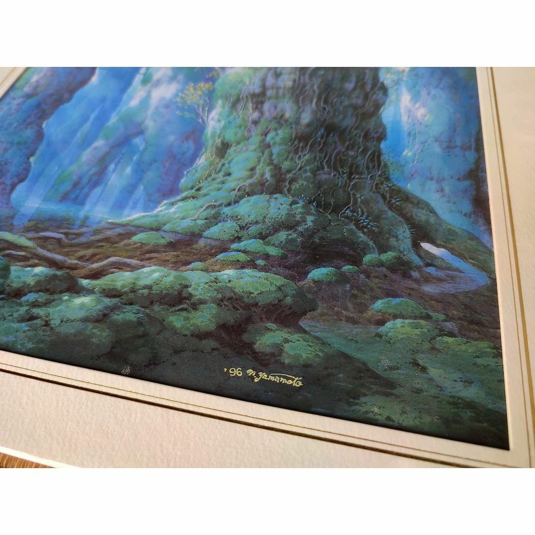 ジブリ - ジブリ もののけ姫 獅子神の森 山本二三展 複製原画 宮崎駿の