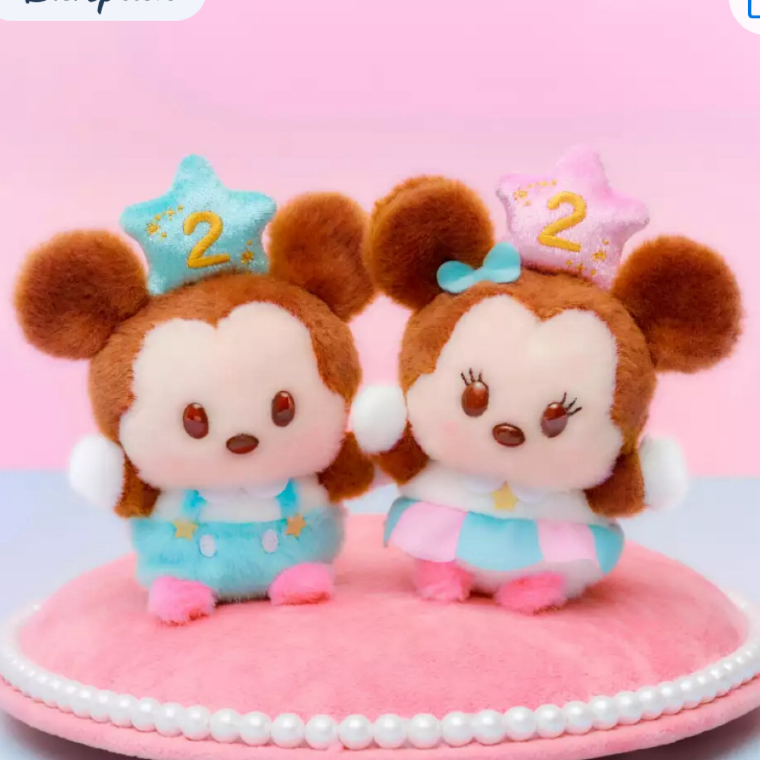 Disney - ミッキー ぬいぐるみ 2nd アニバーサリー うるぽちゃちゃんの