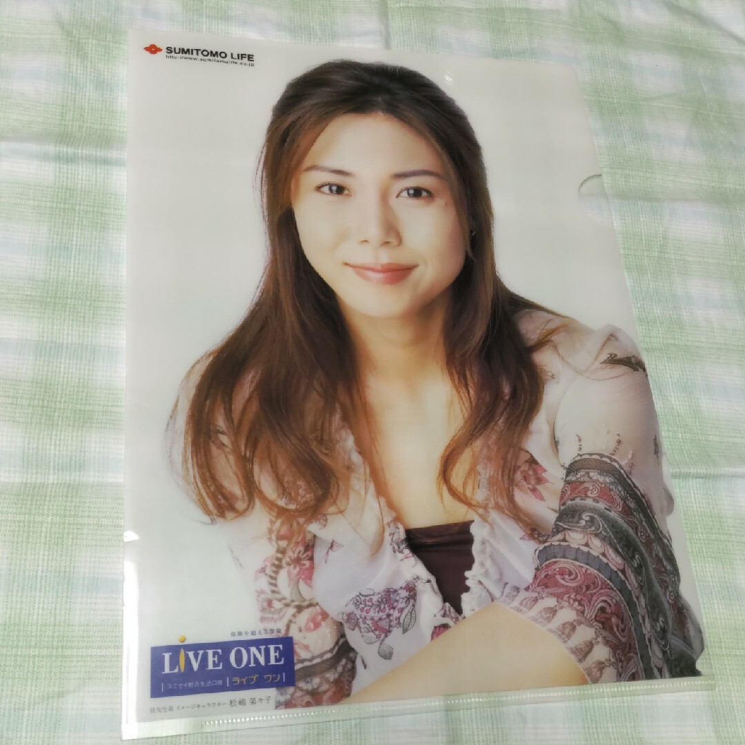 住友生命 松嶋菜々子 クリアファイル5枚組の通販 by かのん's shop