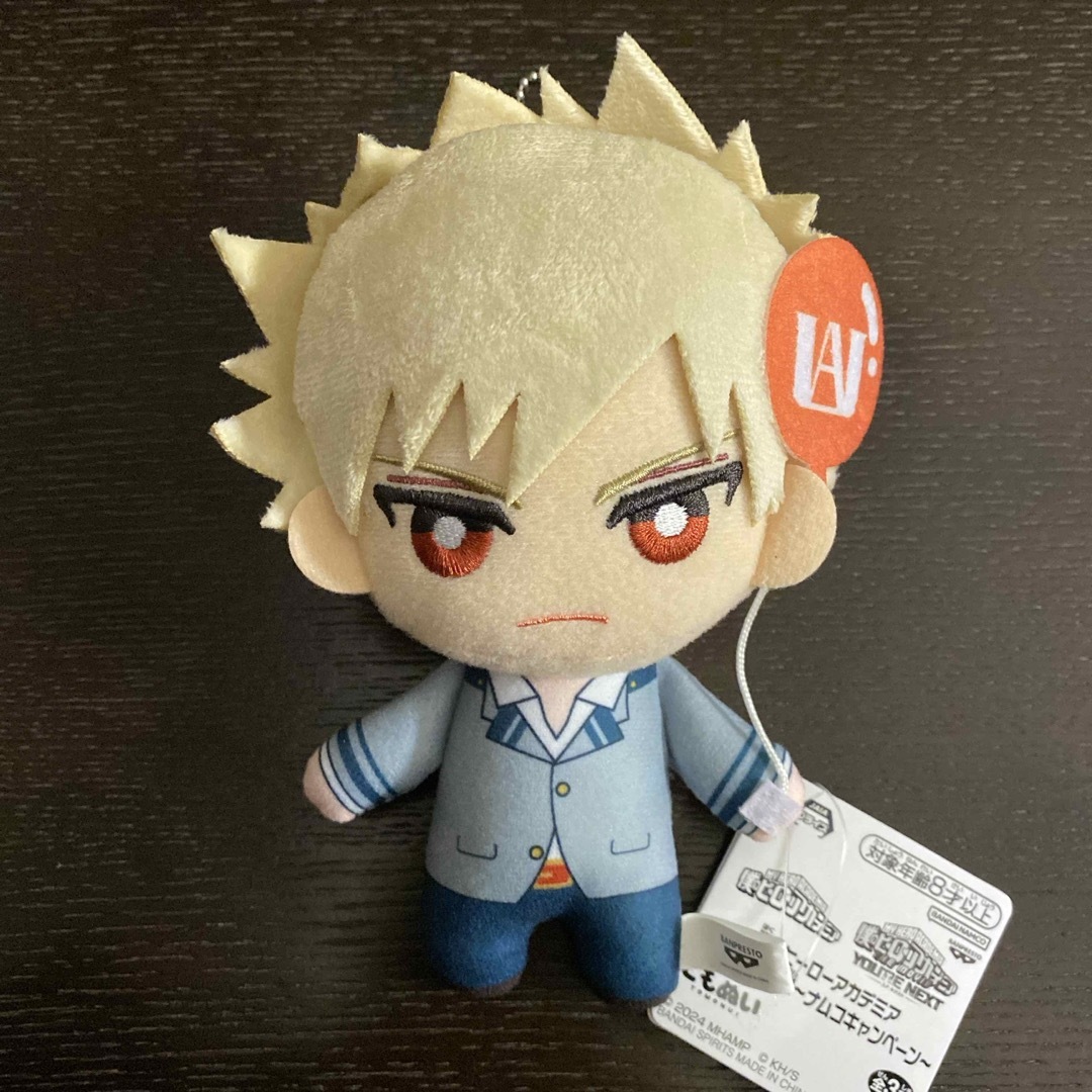 ヒロアカ ナムコ限定 ちみっともぬい 特典 クリアカード 爆豪勝己 工場