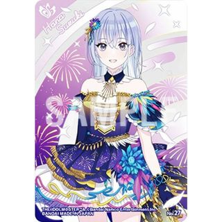 No.27 鈴木羽那】 アイドルマスター シャイニーカラーズ クリアカード