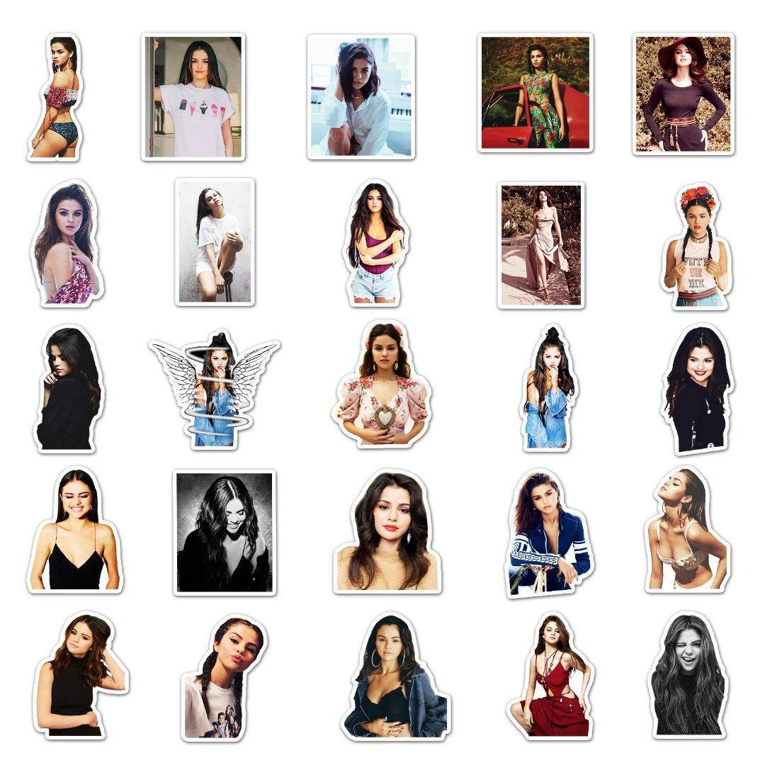 セレーナ・ゴメス ステッカー 50枚セット Selena Gomez 女優の通販 by