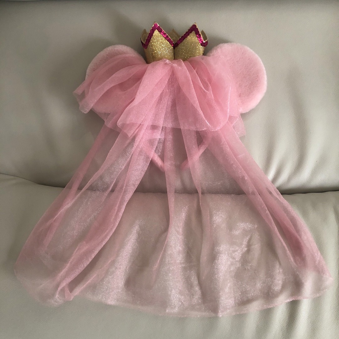 Disney - ディズニー ミニー耳 カチューシャ 王冠付き ピンクの通販 by