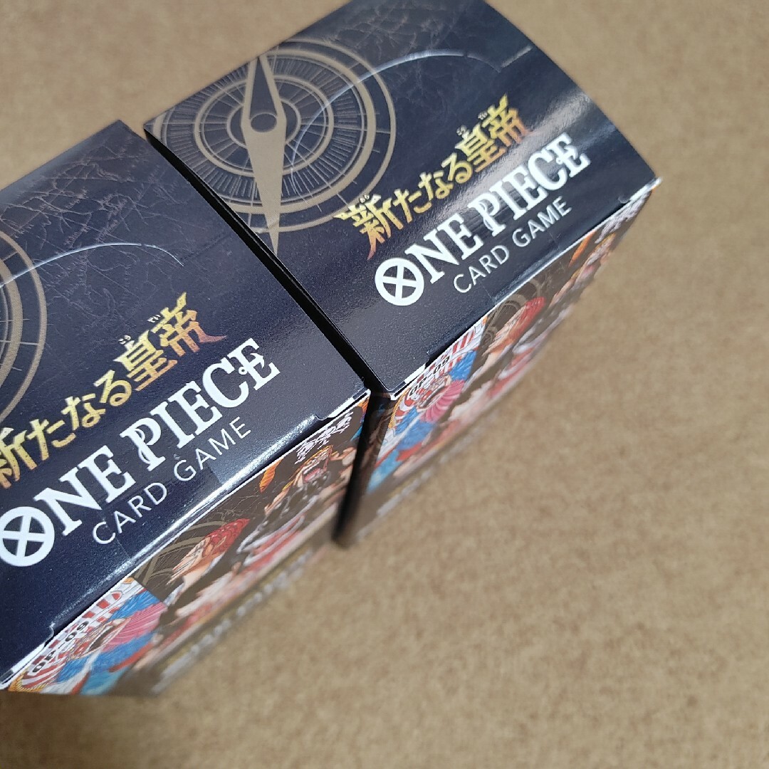 ワンピースカード 新たなる皇帝 2BOX テープ付き