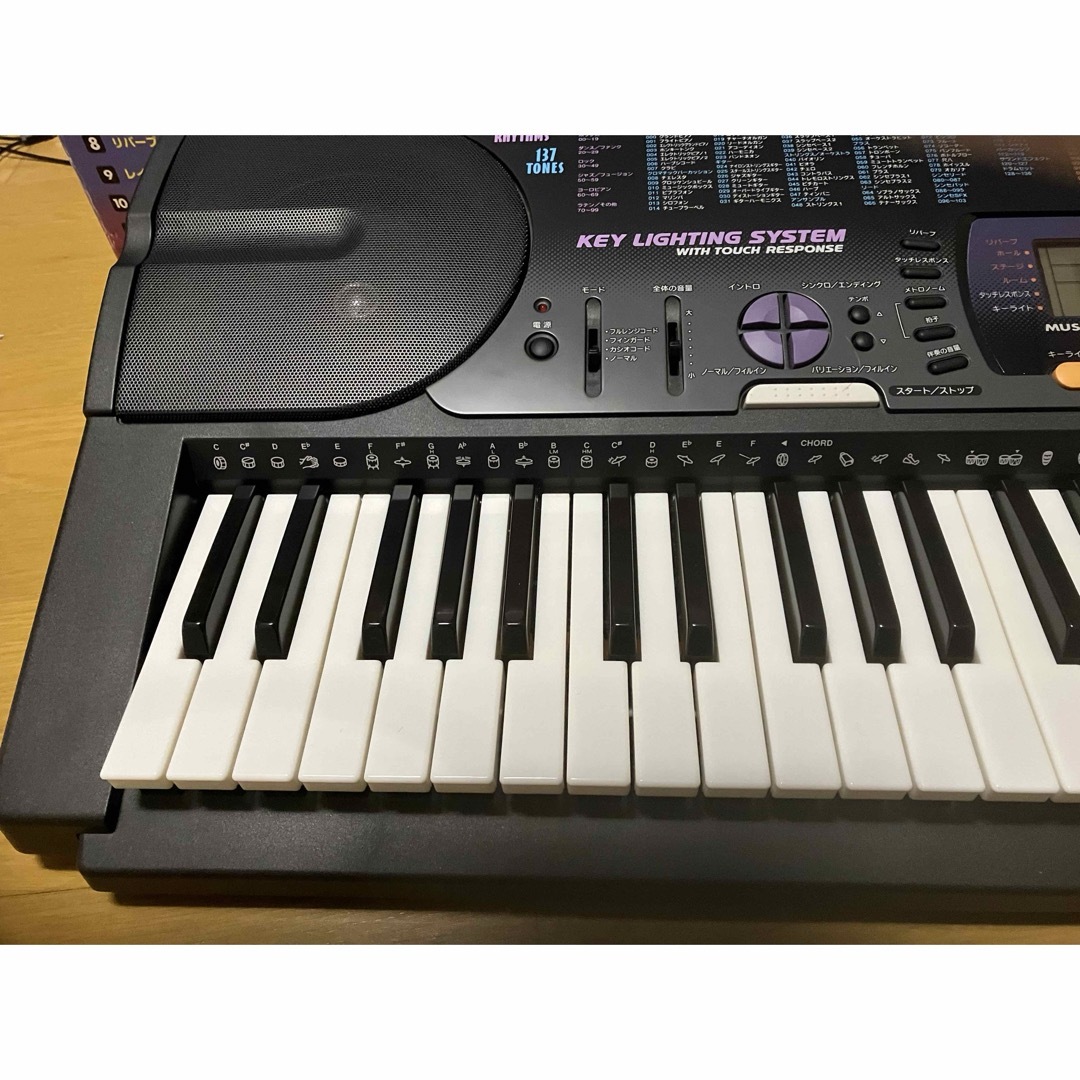 CASIO - CASIO CTK-660L光ナビゲーションキーボード(弾くべき鍵盤が