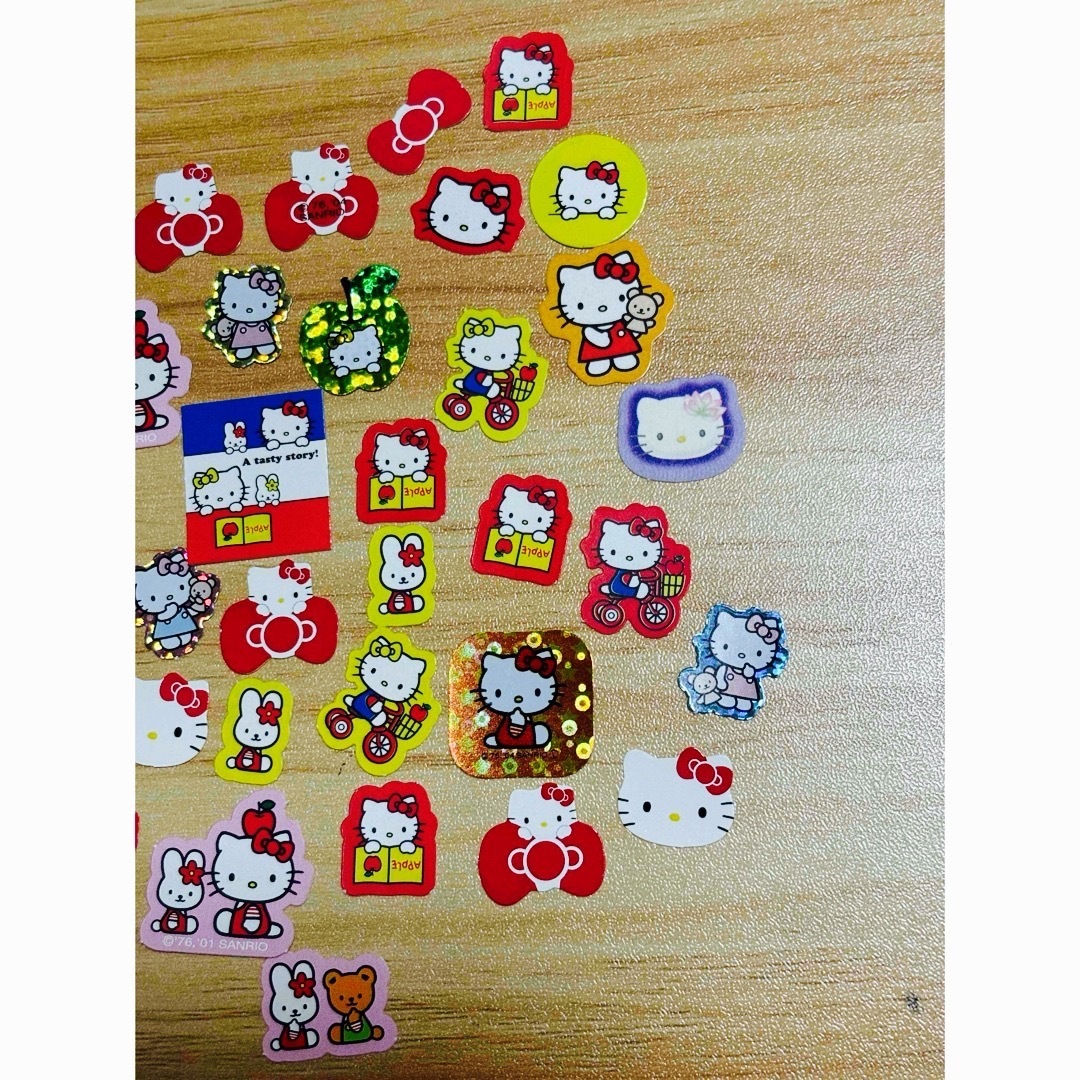 ハローキティ フレークシール 平成レトロの通販 by こ@8/25まで発送