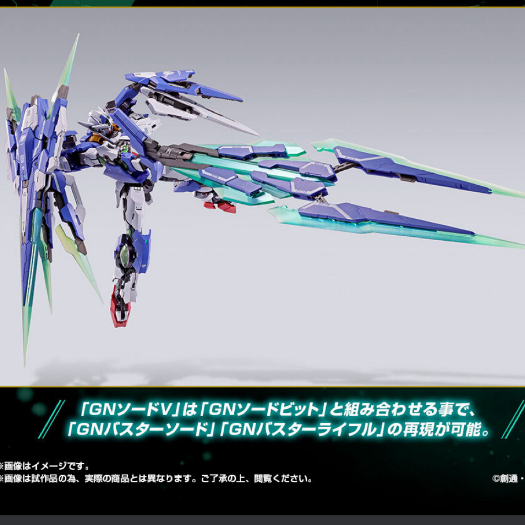 BANDAI - 魂ネイション2024 METALBUILD ダブルオークアンタ フル