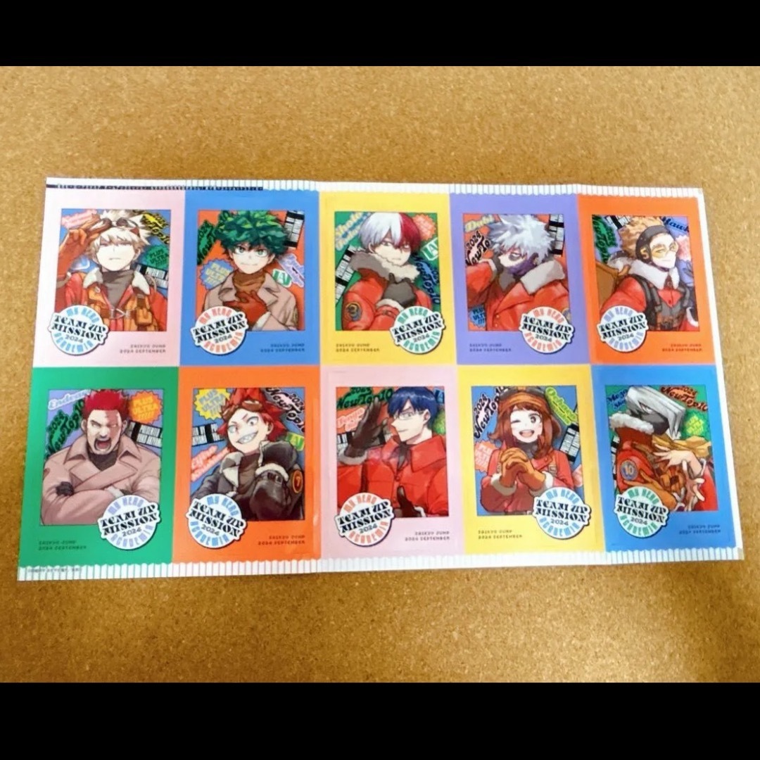 集英社 - 僕のヒーローアカデミア ヒロアカ 新十傑ステッカー 最強