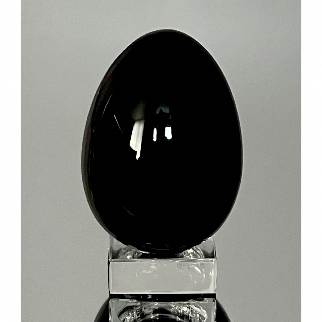 Baccarat バカラ /※廃盤品 ブラッククリスタル エッグ オブジェ 【公式